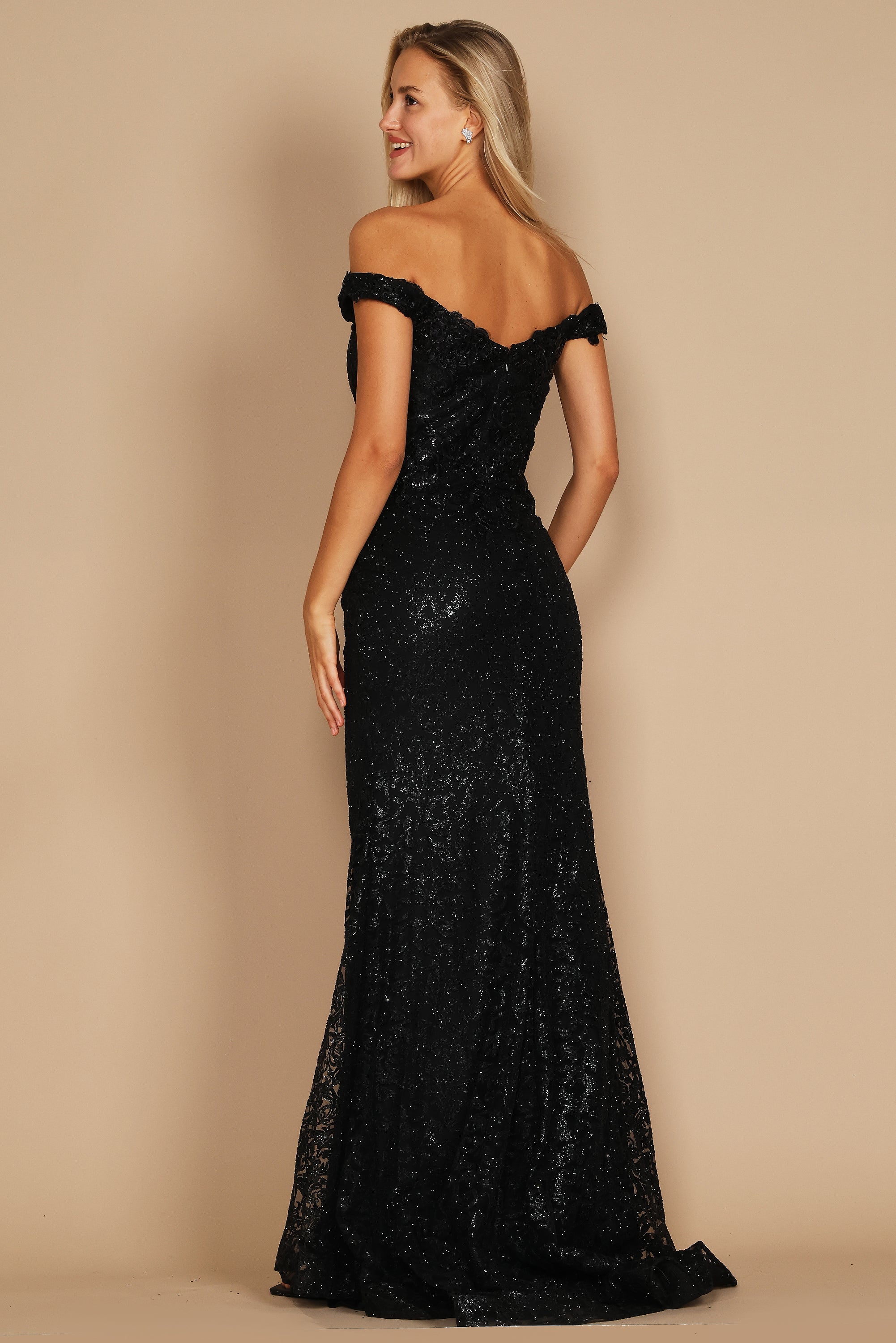 Kos Couture Vestido de Noche Ajustado Corte Sirena Formal